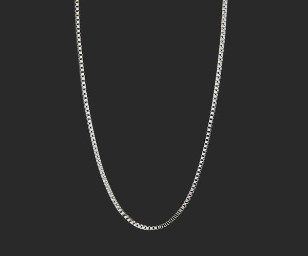 GYMCORE Box Chain – Silver