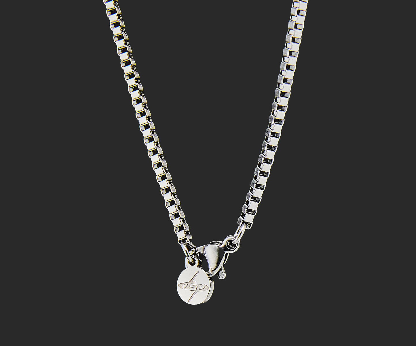 GYMCORE Box Chain – Silver