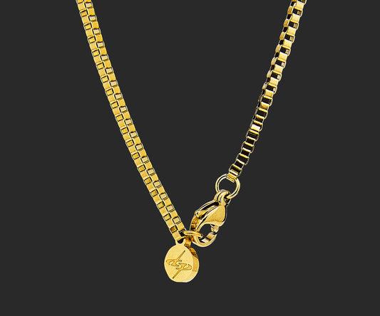 GYMCORE Box Chain – Gold